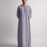 Blended Grey Jubba - J. Junaid Jamshed