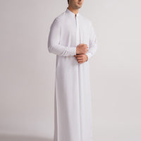 Blended White Jubba - J. Junaid Jamshed