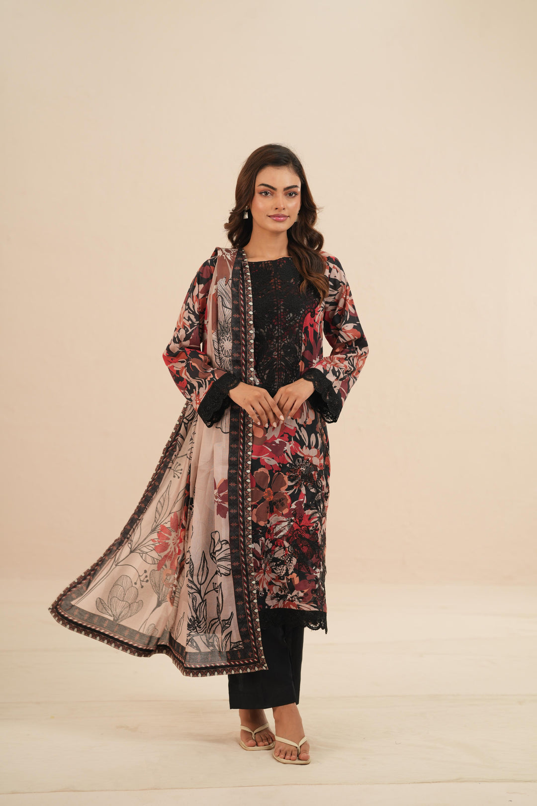 Rosie - Motifz Embroidered Lawn Stitched
