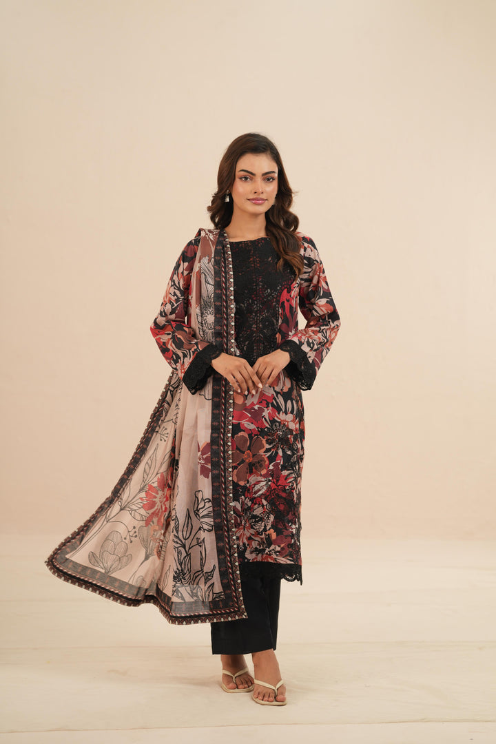 Rosie - Motifz Embroidered Lawn Stitched