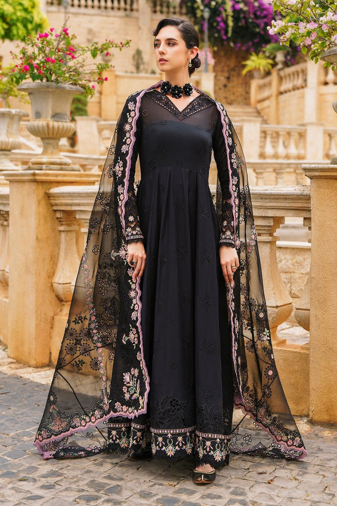 Design 6 - Baroque Swiss Lawn Collection