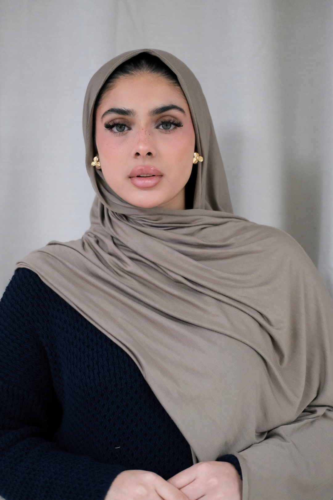 Stone Premium Jersey Hijab