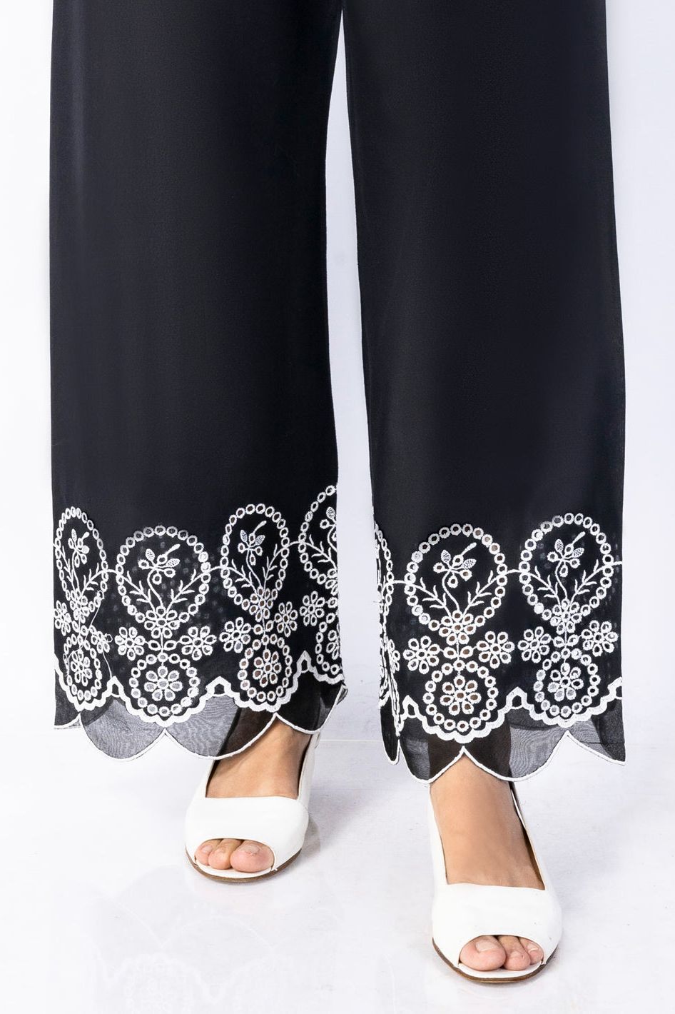 Cambric Black Trouser - Almirah