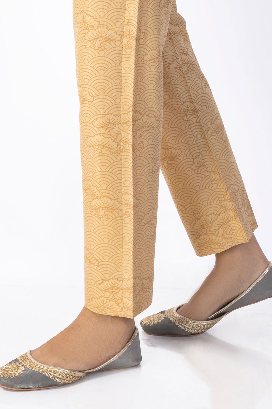 Cambric Khaki Trouser - Almirah