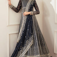 Midnight Navy - Farasha Essence Formals Stitched