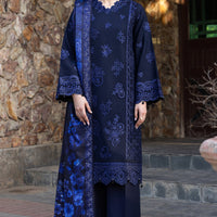 Bluebell - Farasha Eminence Khaddar Stitched