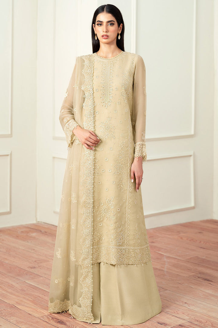 Beige Dusk - Farasha Essence Formals Stitched
