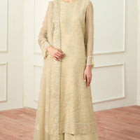 Beige Dusk - Farasha Essence Formals Stitched