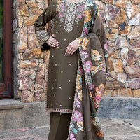 Sandlit - Farasha Eminence Khaddar Stitched