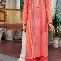 Yarn Dyed Light Pink Kurti- Almirah