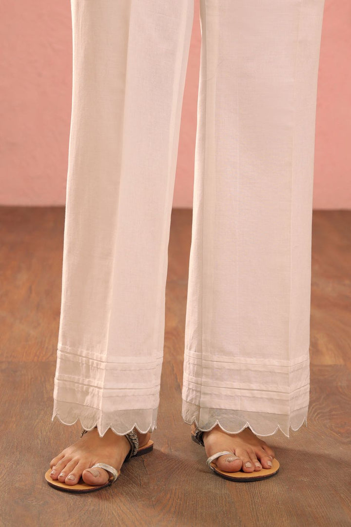 Dyed White Trouser - Almirah