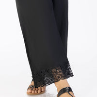 Lawn Black Trouser - Almirah