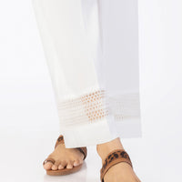 Dyed White Trouser - Almirah