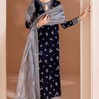 Design 3 - Jazmin Chandni Velvet Formal Stitched