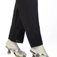 Lawn Black Trouser - J. Junaid Jamshed