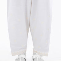 Cambric White Shalwar - J. Junaid Jamshed