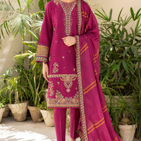 Design 10 - Jazmin Iris Lawn Stitched