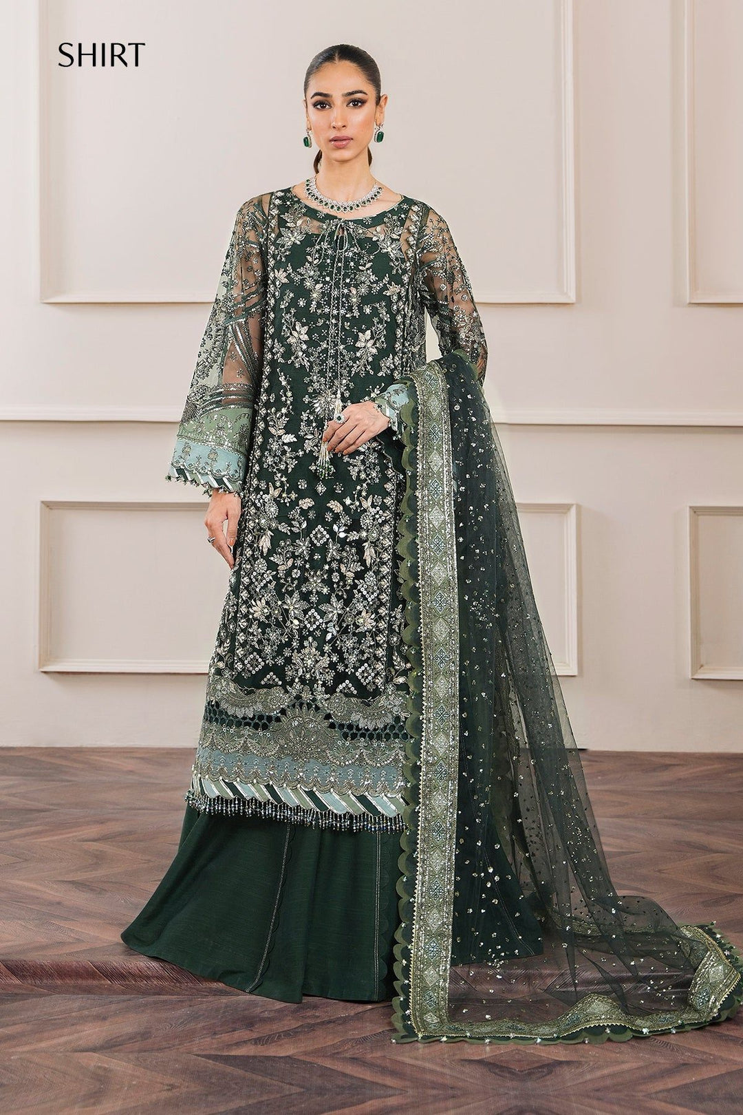 Design 5 - Baroque Chantelle Embroidered Chiffon Collection
