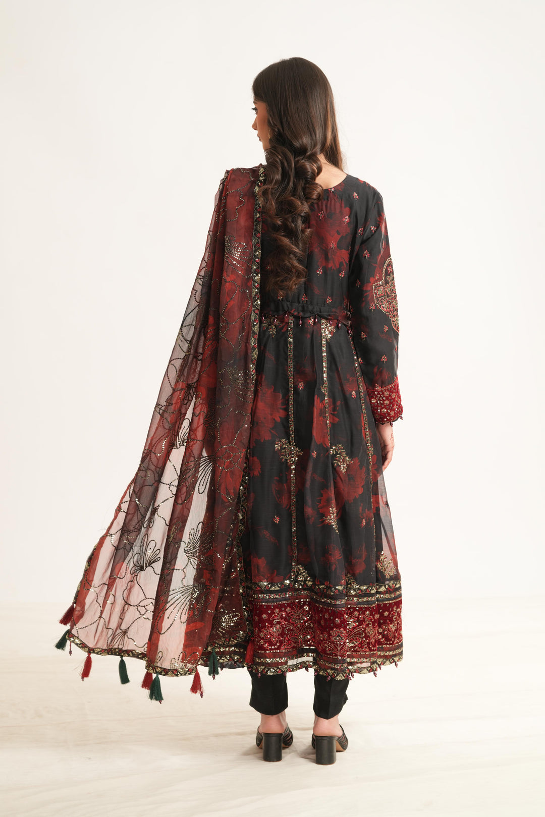 Talia - Alizeh Fleur Chiffon Stitched