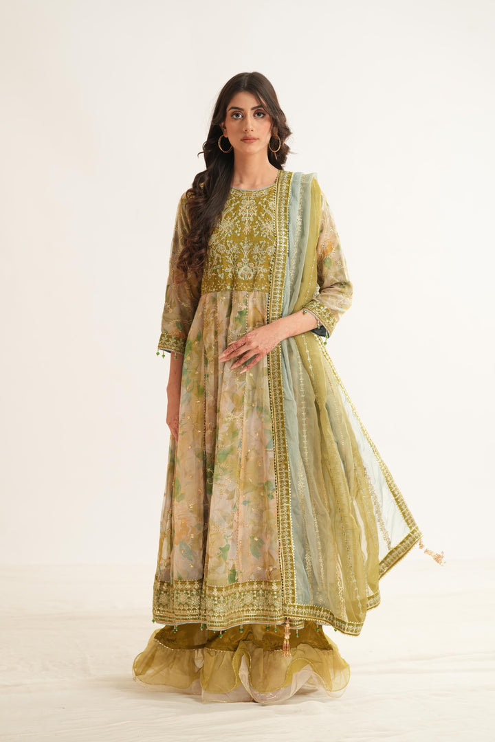 Renee - Alizeh Fleur Chiffon Stitched