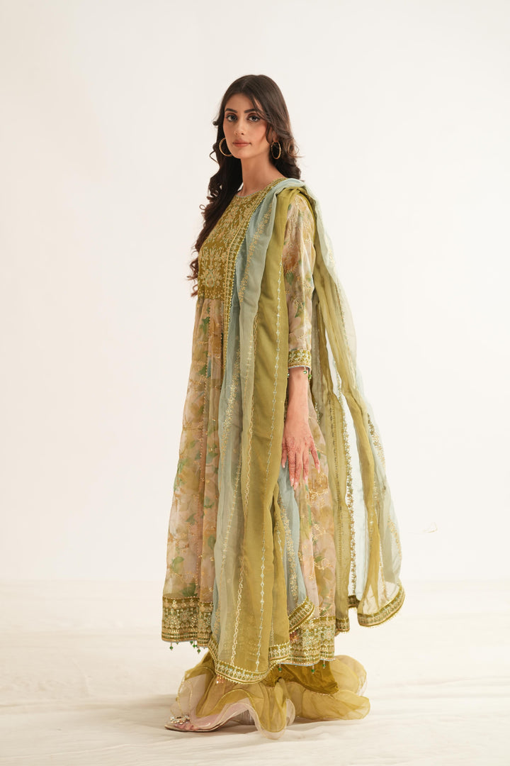 Renee - Alizeh Fleur Chiffon Stitched