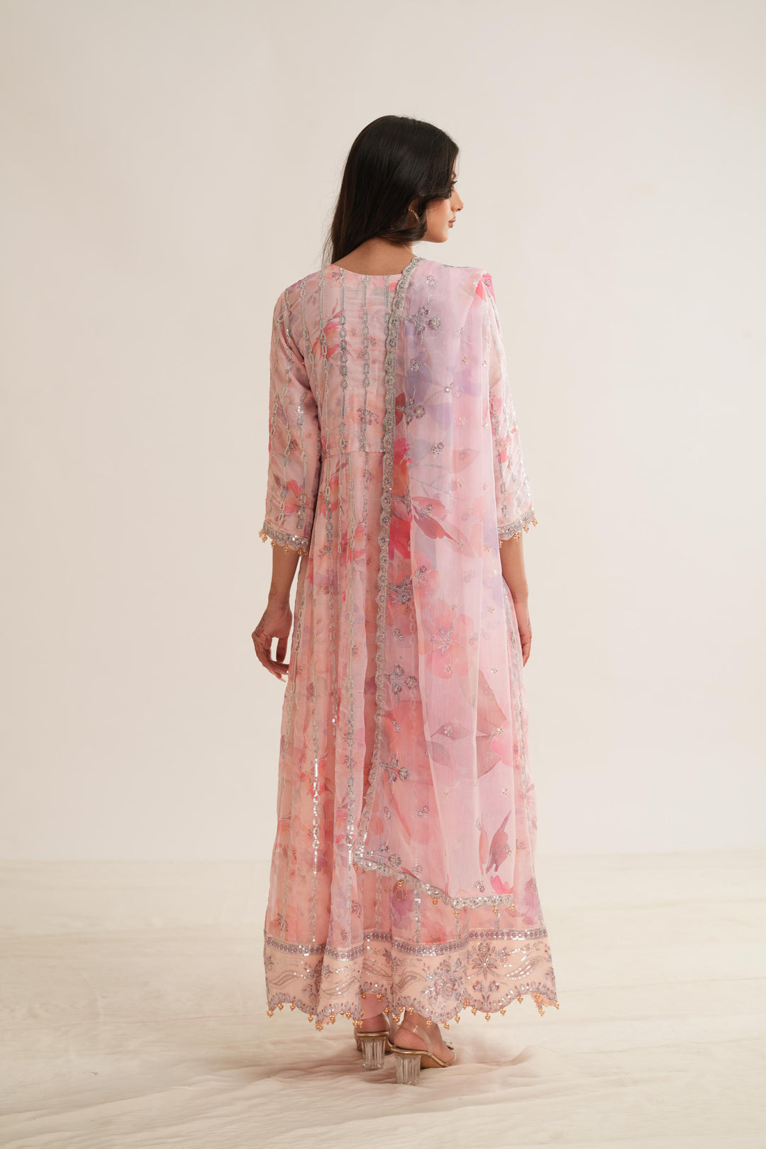 Rimayah - Alizeh Fleur Chiffon Stitched