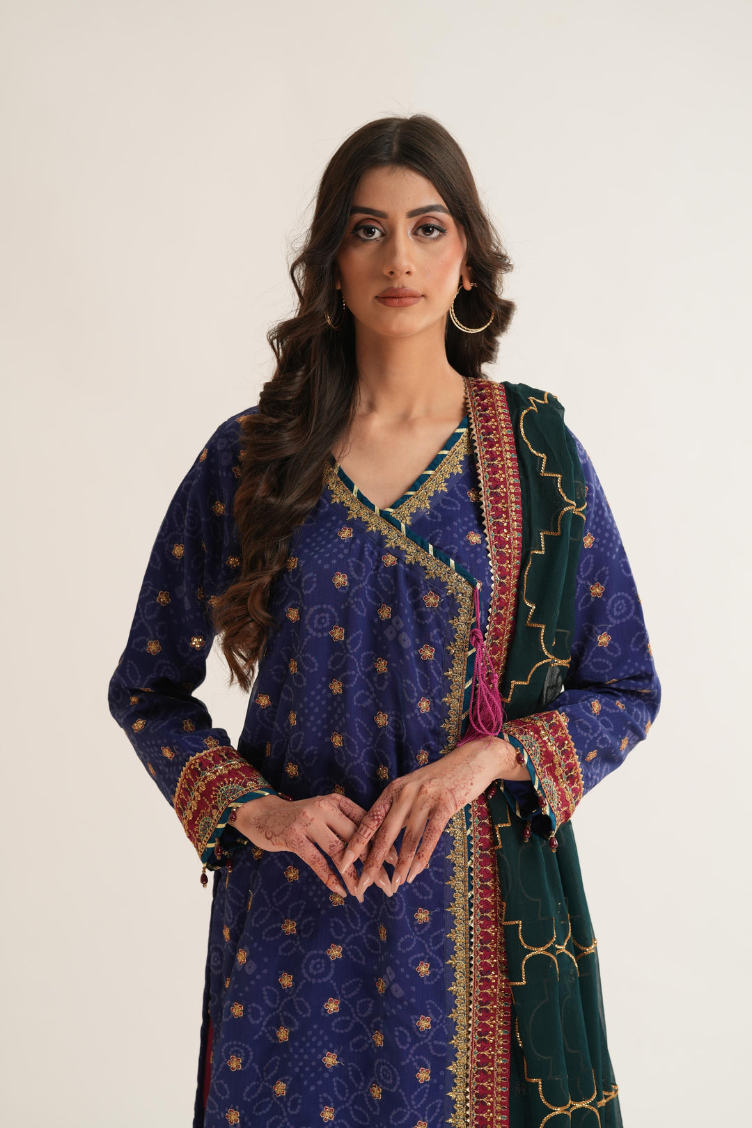 Rahsa - Alizeh Fleur Chiffon Stitched