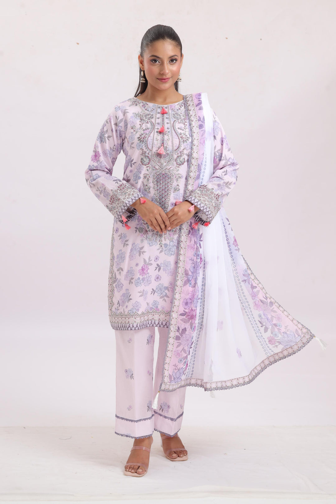 Lavy - Alizeh Levana Embroidered Stitched