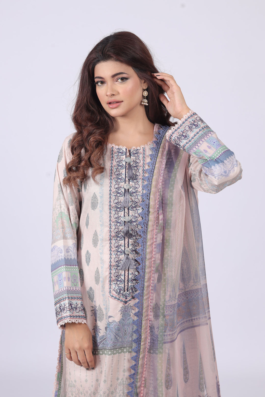 AJAS-05 - Asim Jofa Stitched Asra Intermix Collection