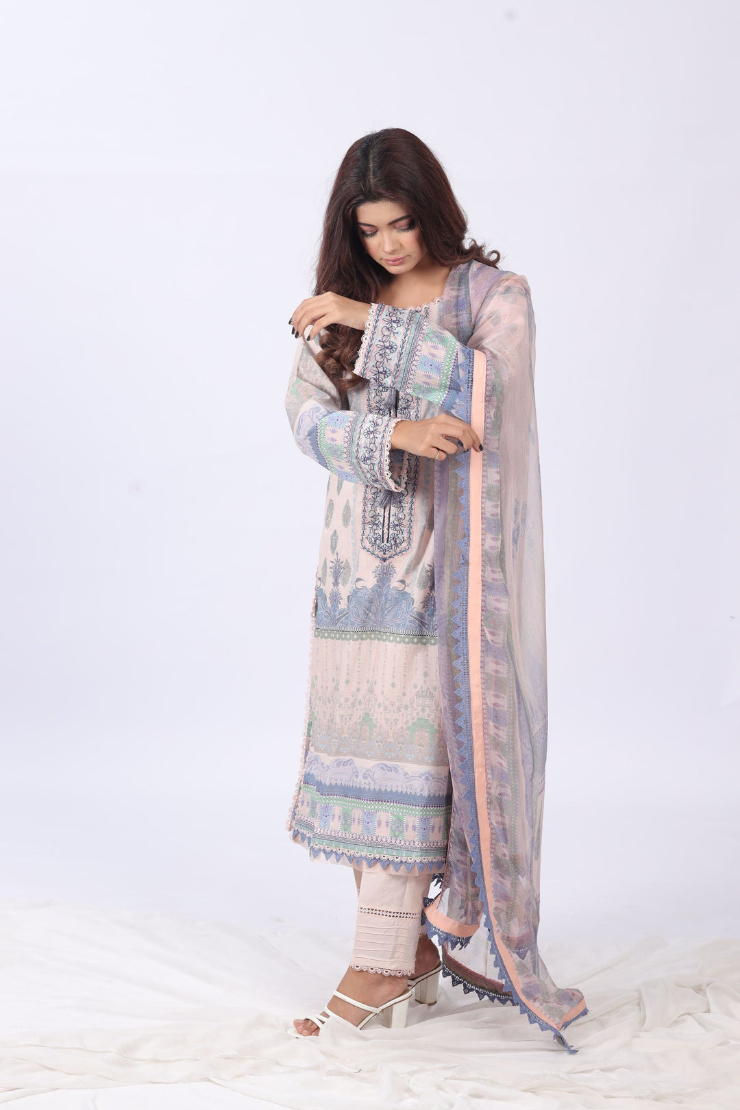 AJAS-05 - Asim Jofa Stitched Asra Intermix Collection