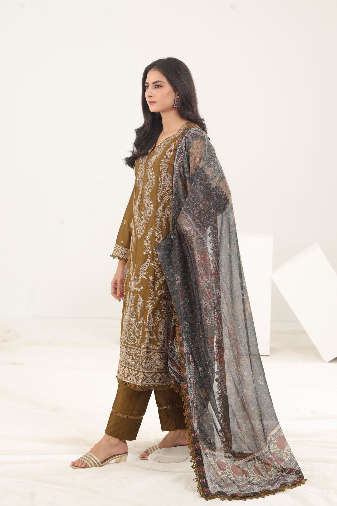 AJAS-22 - Asim Jofa Stitched Asra Intermix Collection