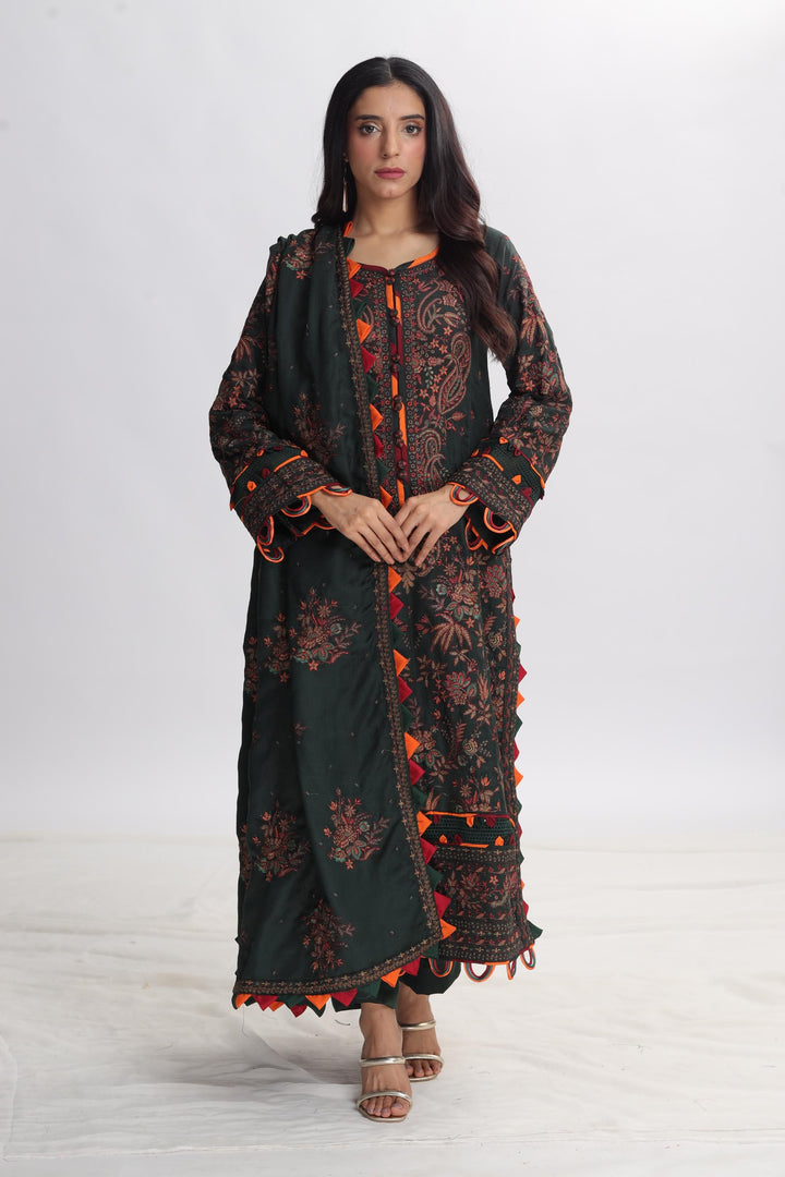 Design 1 - Asim Jofa Pashmina Stitched Collection