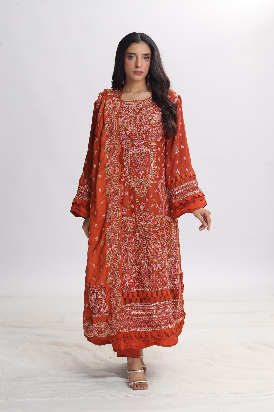 Design 7 - Asim Jofa Pashmina Stitched Collection