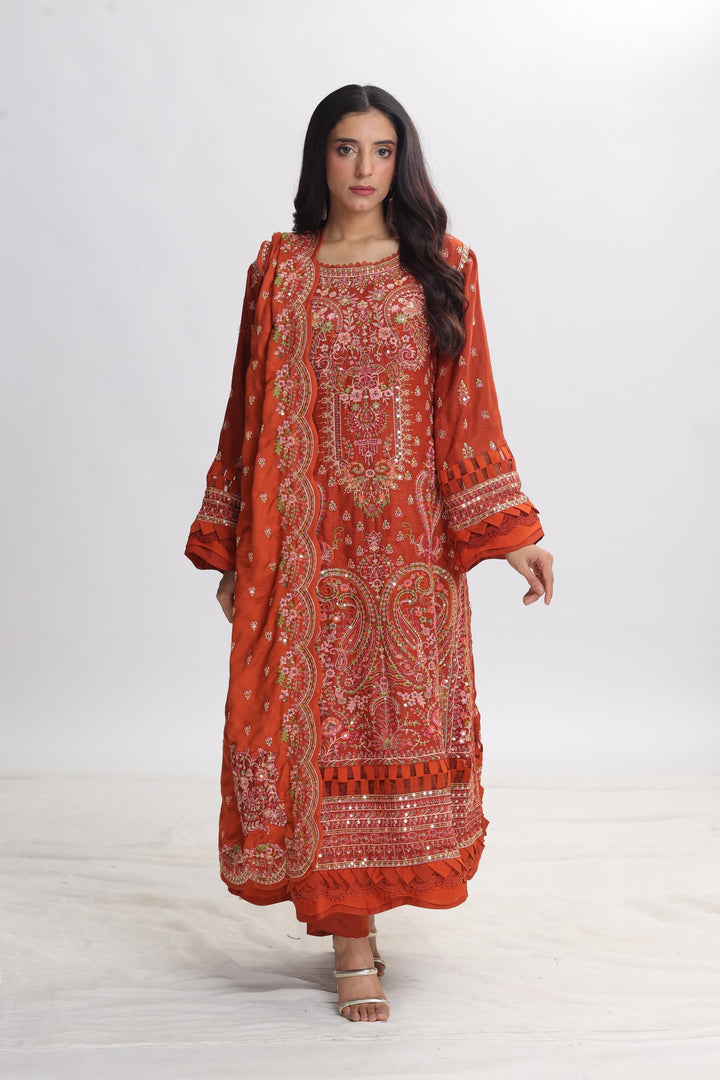 Design 7 - Asim Jofa Pashmina Stitched Collection