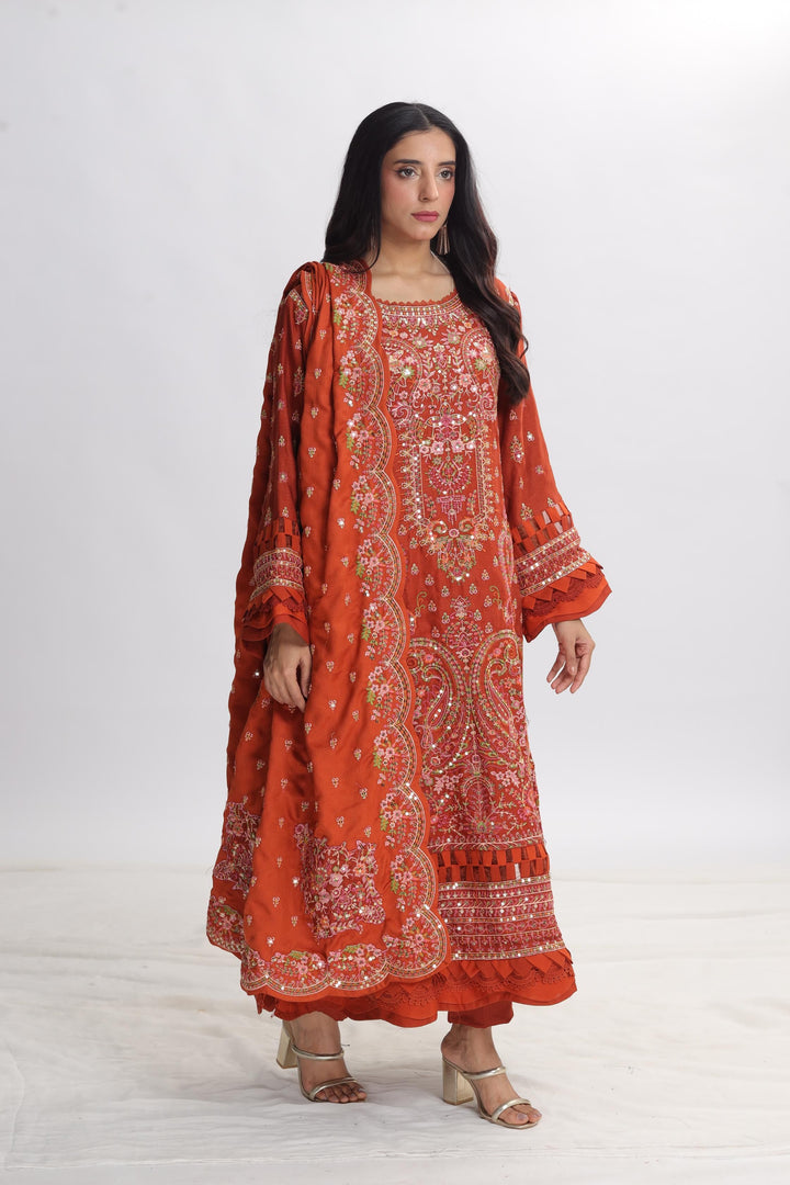 Design 7 - Asim Jofa Pashmina Stitched Collection