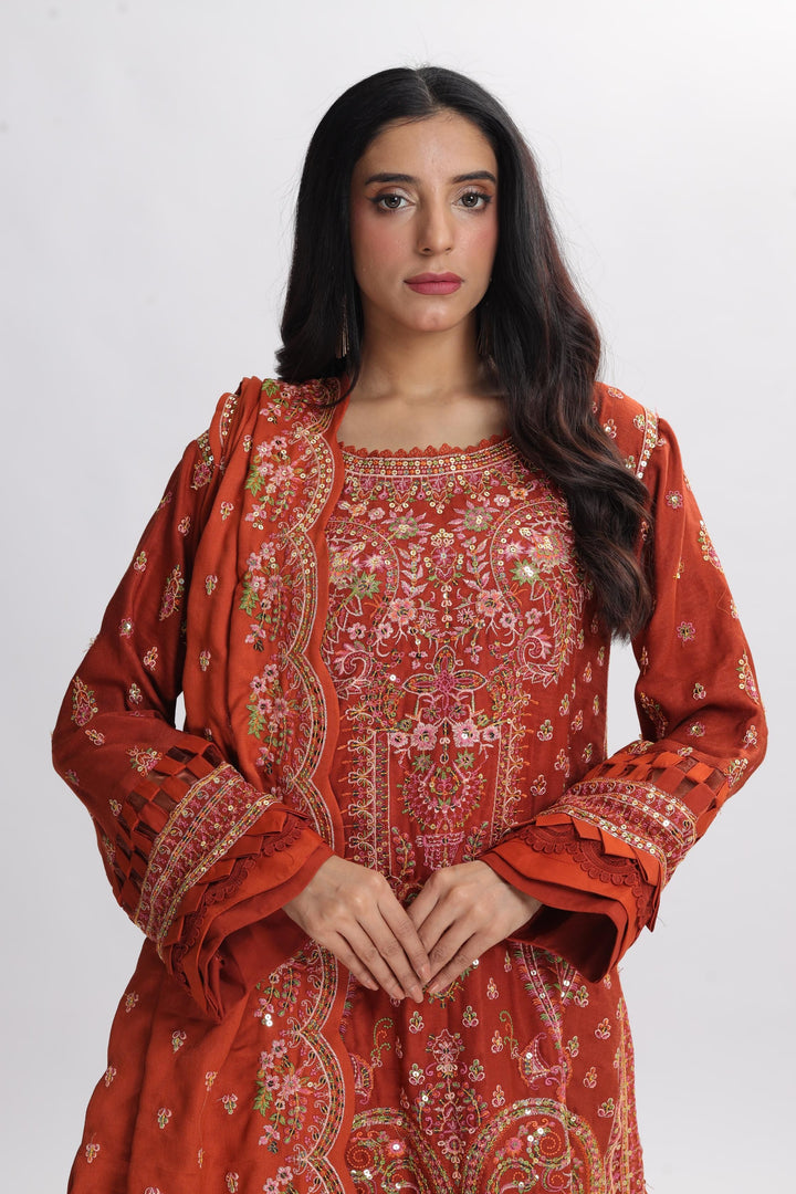 Design 7 - Asim Jofa Pashmina Stitched Collection
