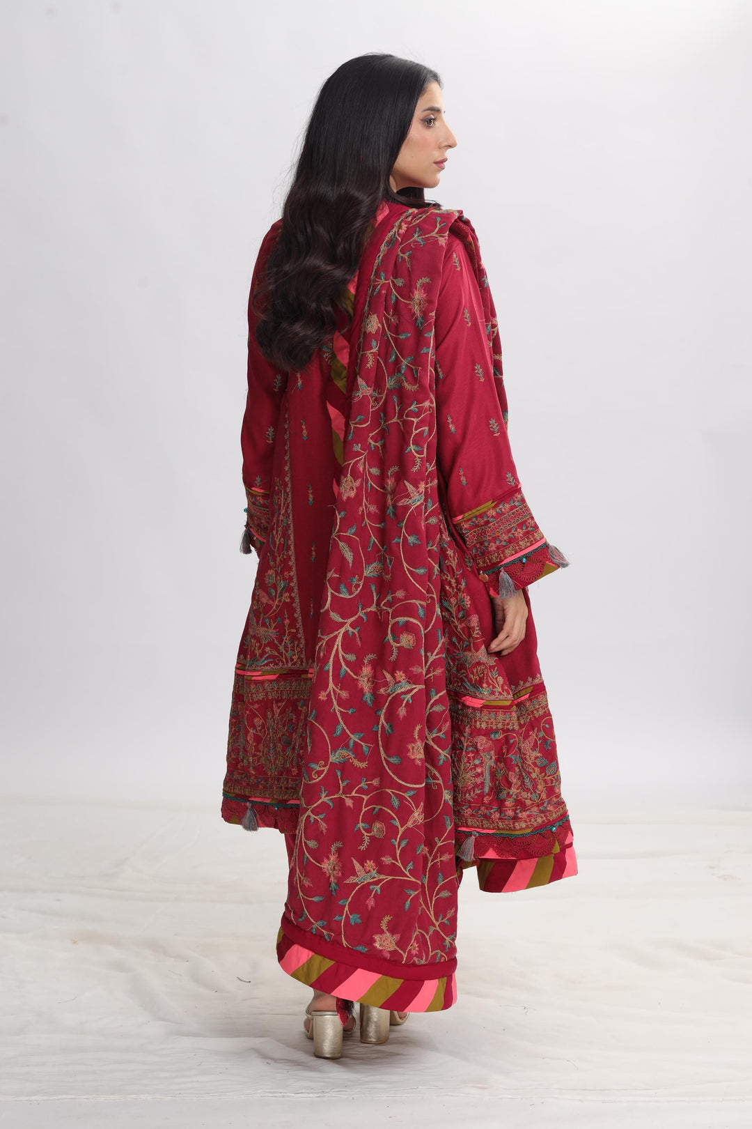 Design 10 - Asim Jofa Pashmina Stitched Collection