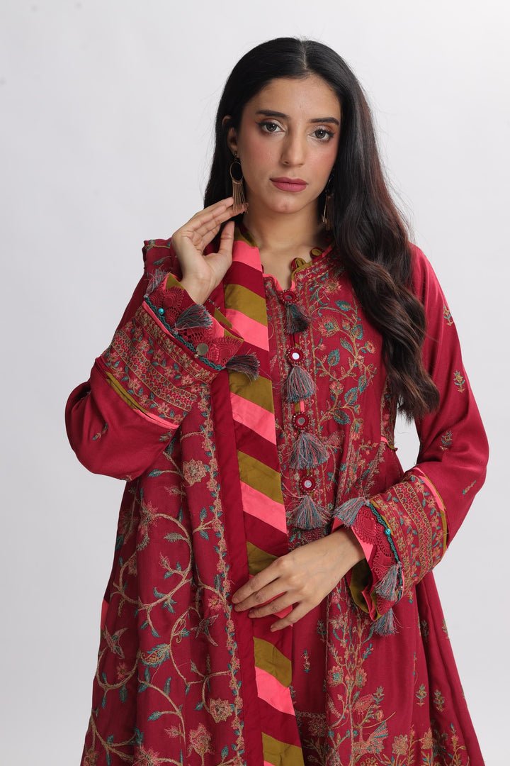 Design 10 - Asim Jofa Pashmina Stitched Collection