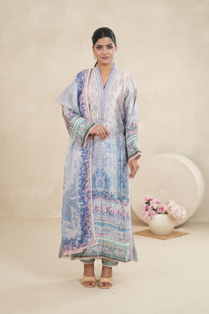 Design 1 - Stonez Silk Symphony Stitched