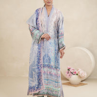 Design 1 - Stonez Silk Symphony Unstitched
