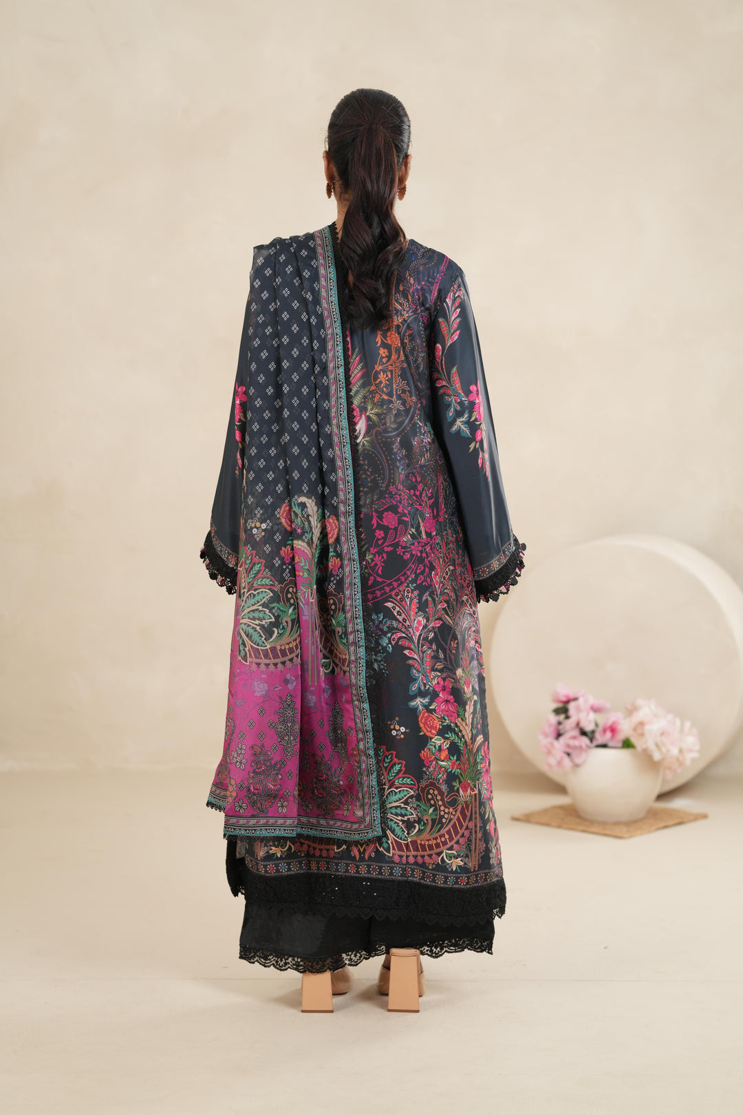 Design 5 - Stonez Silk Symphony Stitched