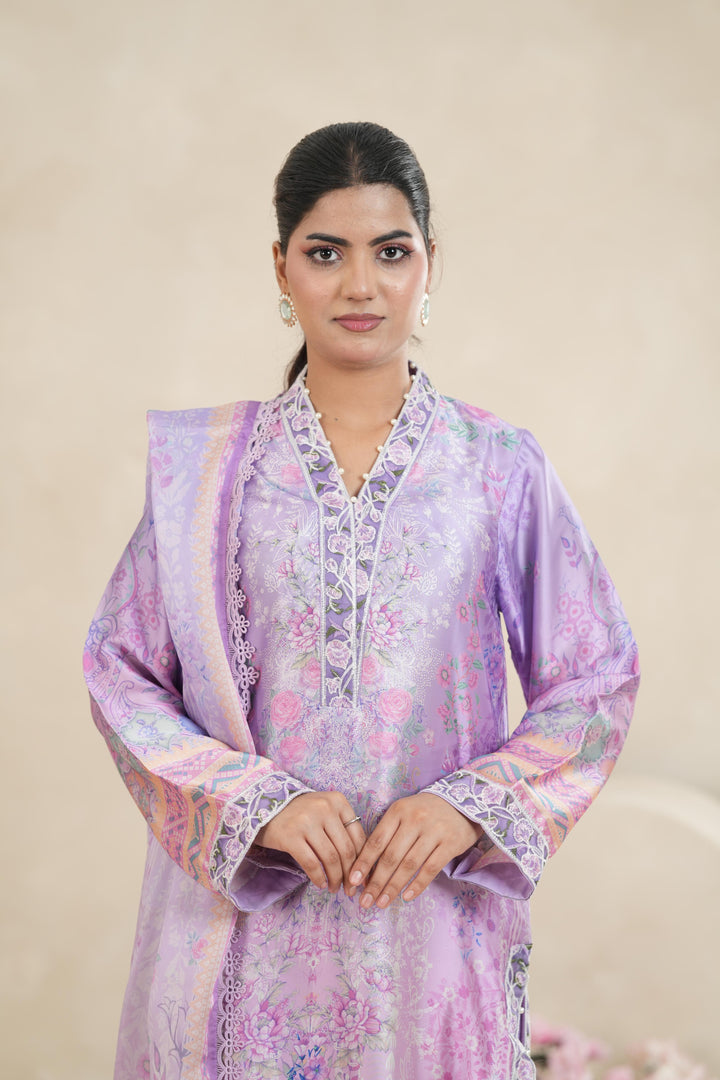 Design 6 - Stonez Silk Symphony Stitched