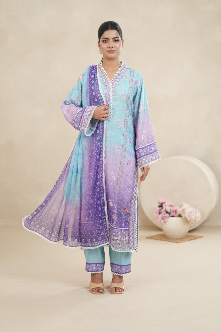 Design 9 - Stonez Silk Symphony Stitched