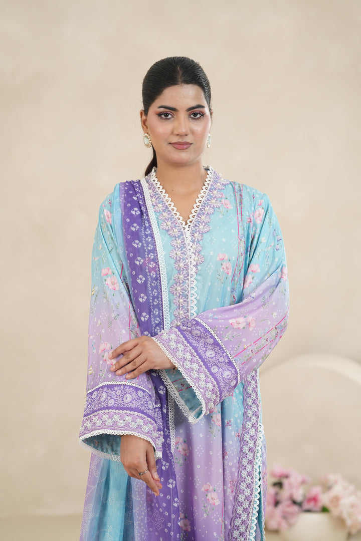 Design 9 - Stonez Silk Symphony Stitched