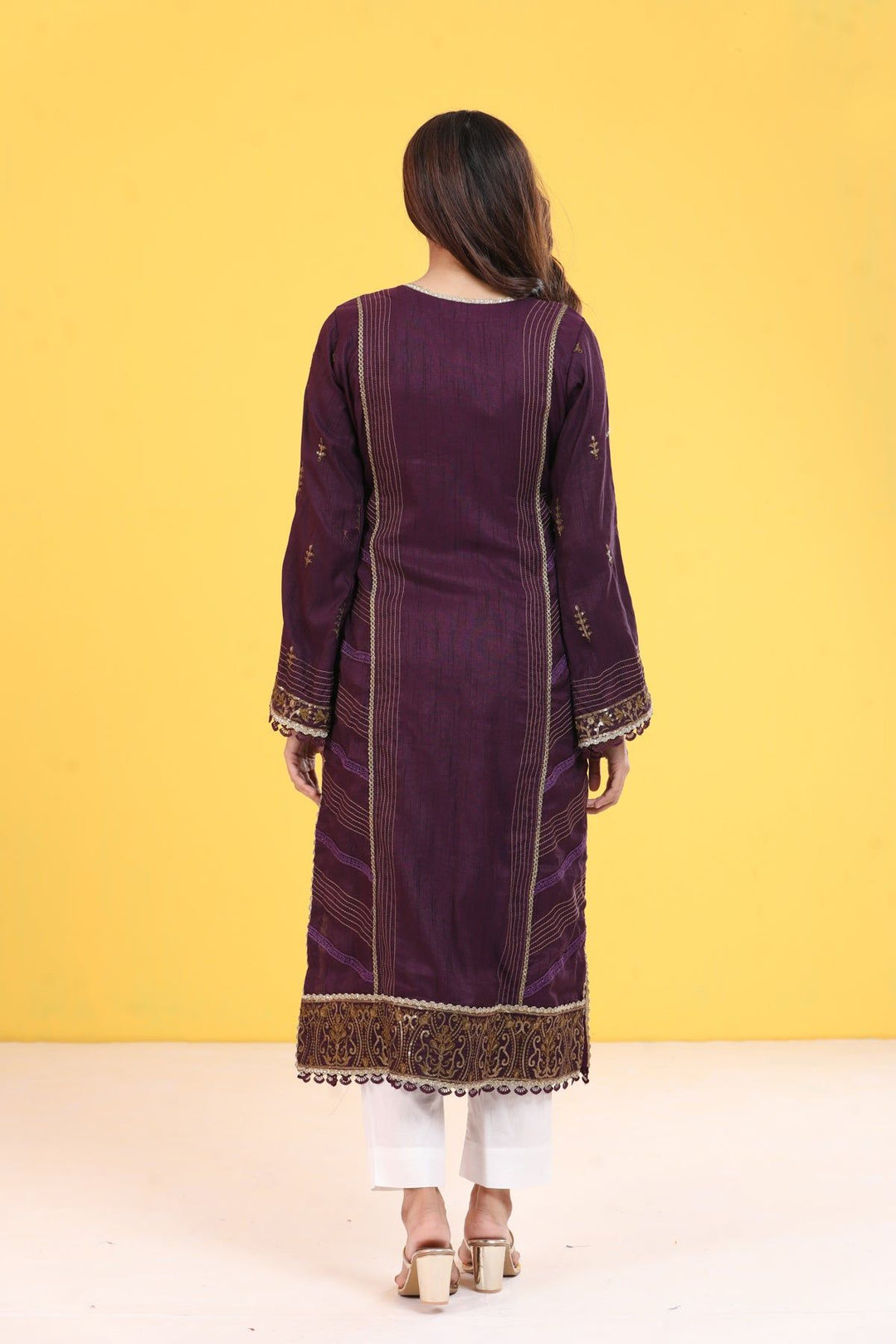 AJZS-13 - Asim Jofa Zari Sitara Kurti