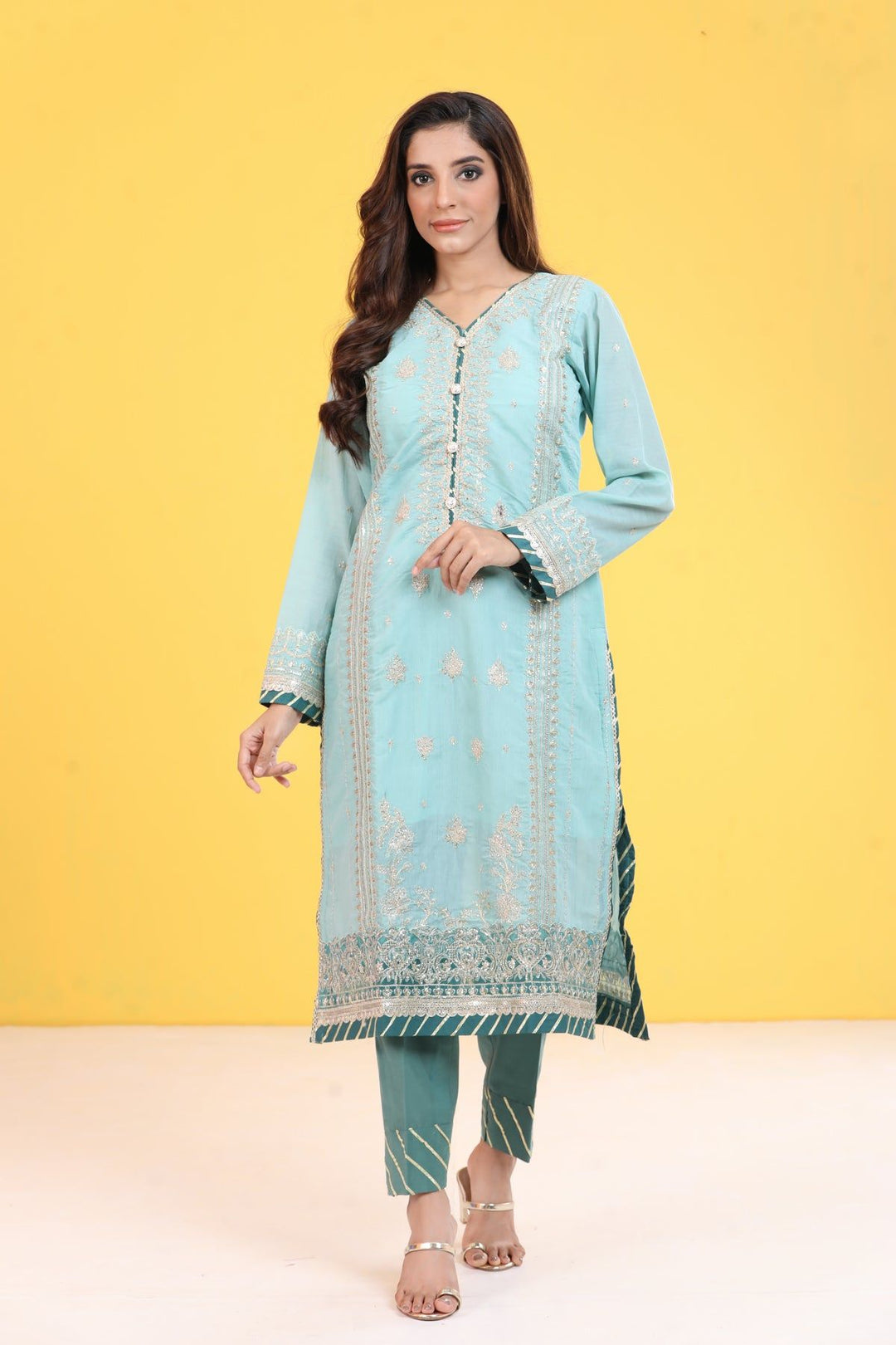 AJZS-26 - Asim Jofa Zari Sitara Kurti