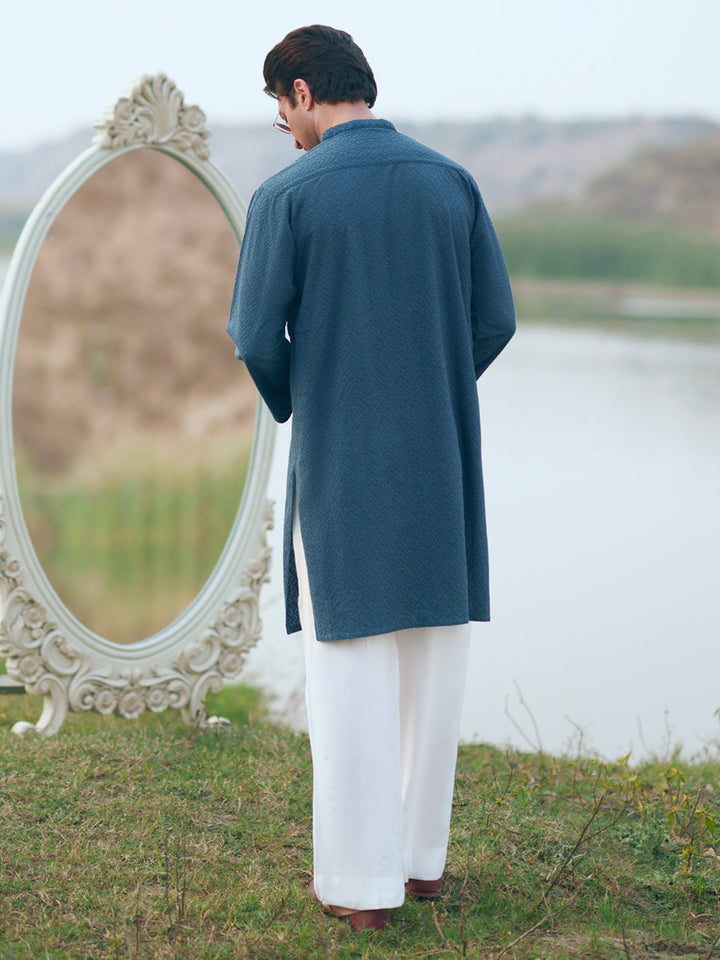 Cotton Green Kurta - Almirah