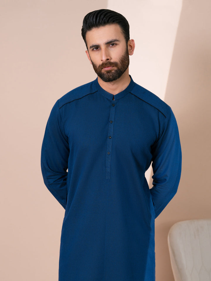 Cotton Dark Brown Kurta - Almirah