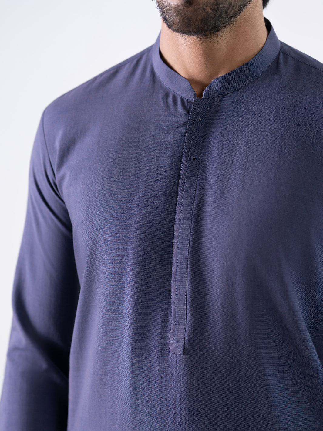 Blended Purple Shalwar Kameez - Almirah