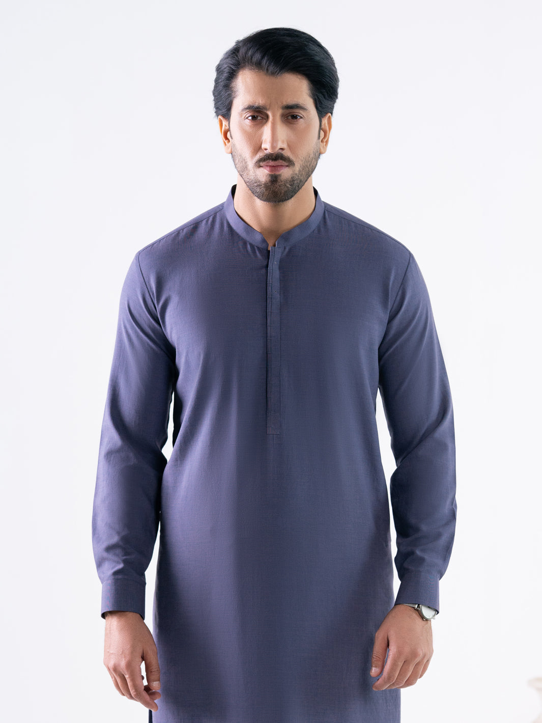 Blended Purple Shalwar Kameez - Almirah